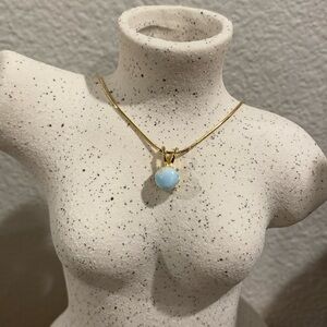 Larimar necklace